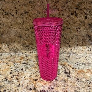 Starbucks Bling Edition Sangria Studded Tumbler. 24 oz
